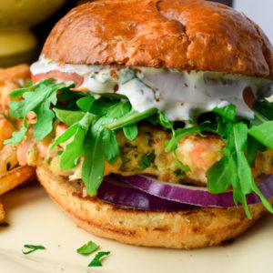 Salmon Burger