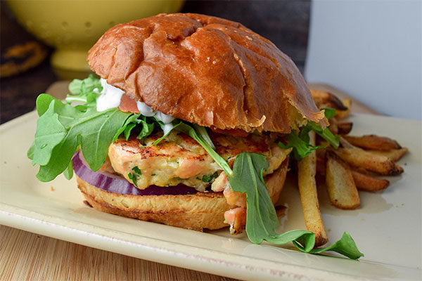 Salmon Burger