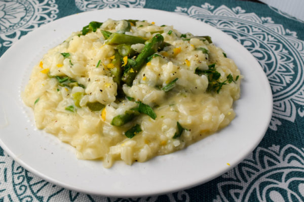 Lemon and Asparagus Risotto