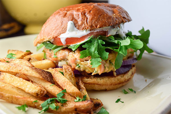 Salmon Burger