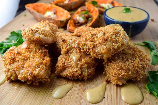 Honey BBQ Chicken Fingers