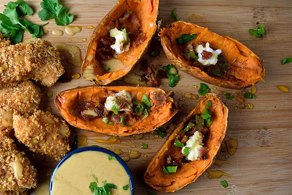 Sweet Potato Skins