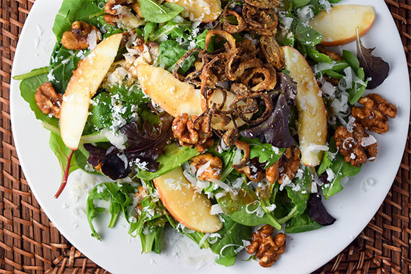 Apple and Walnut Autumn Salad