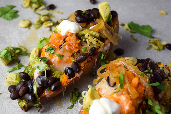 Stuffed Sweet Potatoes