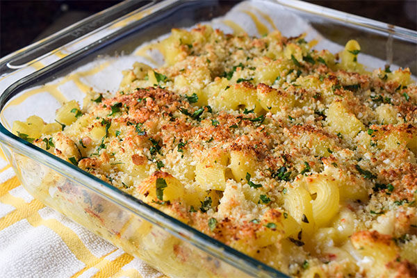 Cauliflower and Pasta Bake