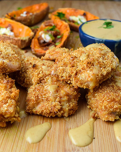 Honey BBQ Chicken Fingers