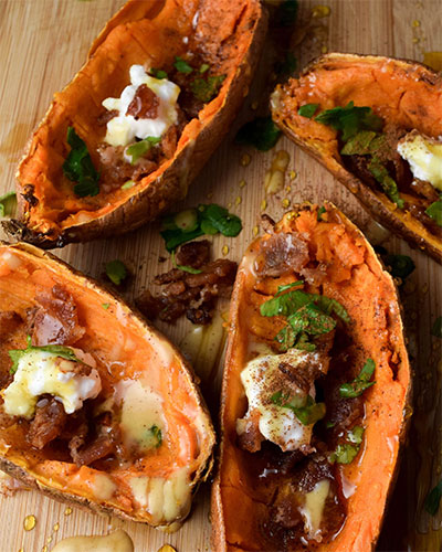 Sweet Potato Skins