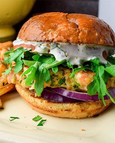 Salmon Burger