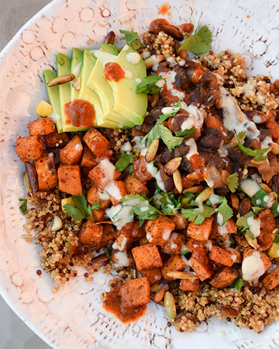 Jamaican Quinoa Bowl