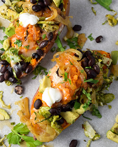 Stuffed Sweet Potatoes