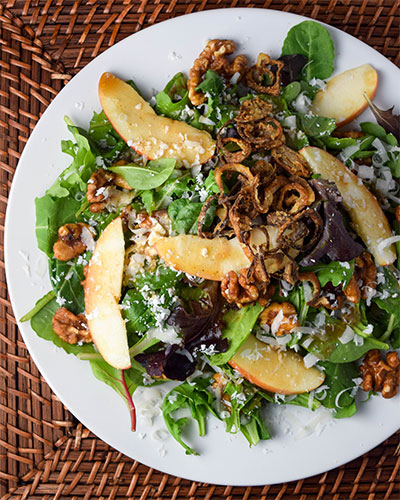 Apple and Walnut Autumn Salad