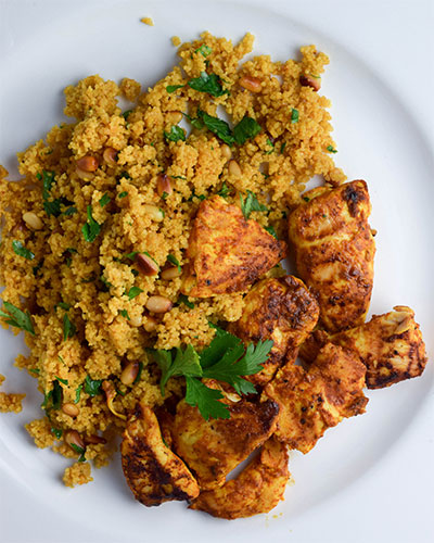 Tandoori Chicken and Couscous