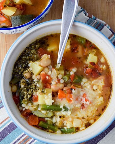 Loaded Minestrone Soup